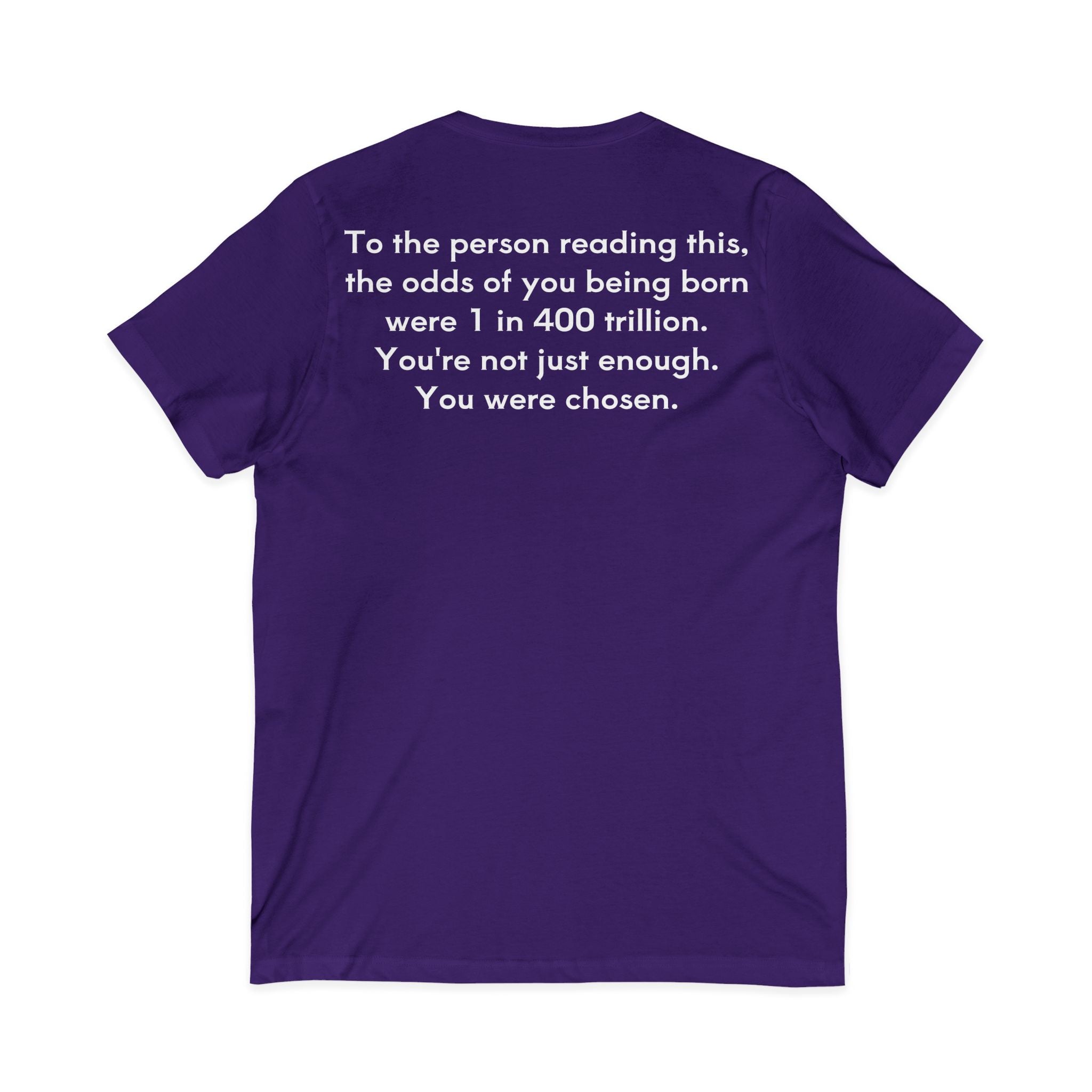 You Are Enough Unisex V-Neck T-Shirt