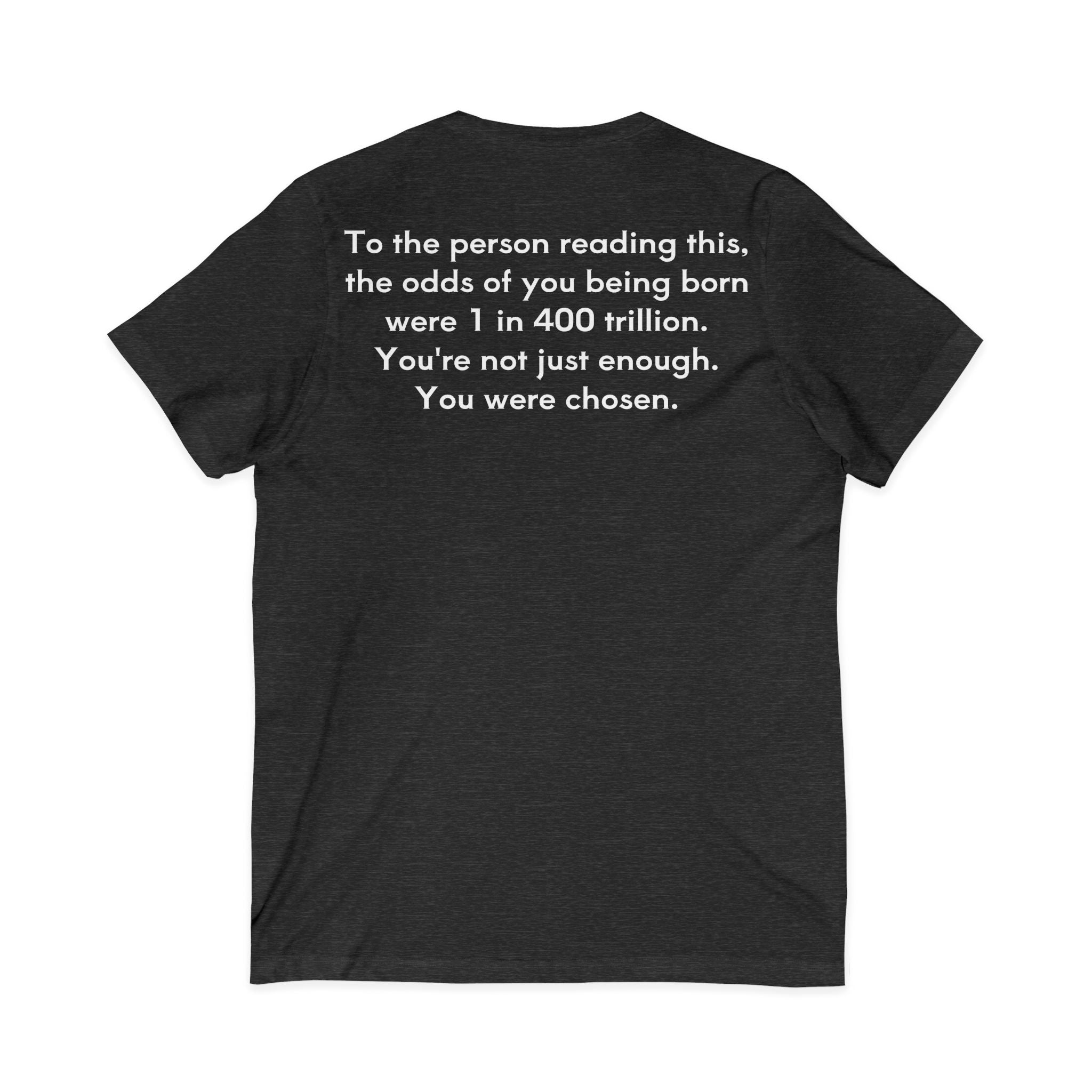 You Are Enough Unisex V-Neck T-Shirt