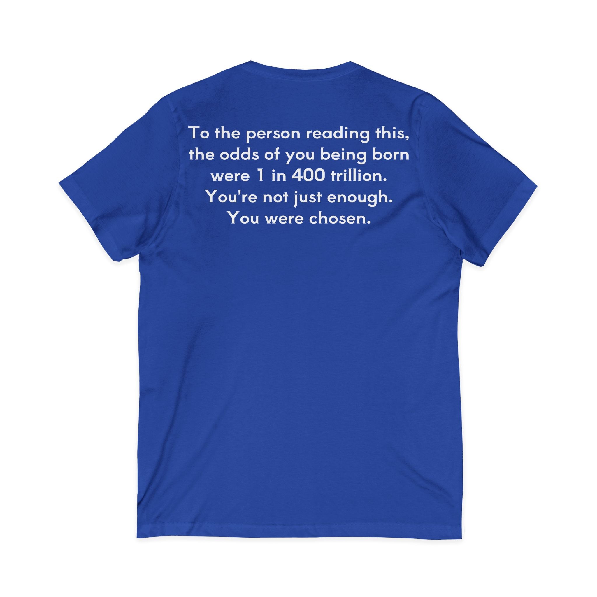 You Are Enough Unisex V-Neck T-Shirt
