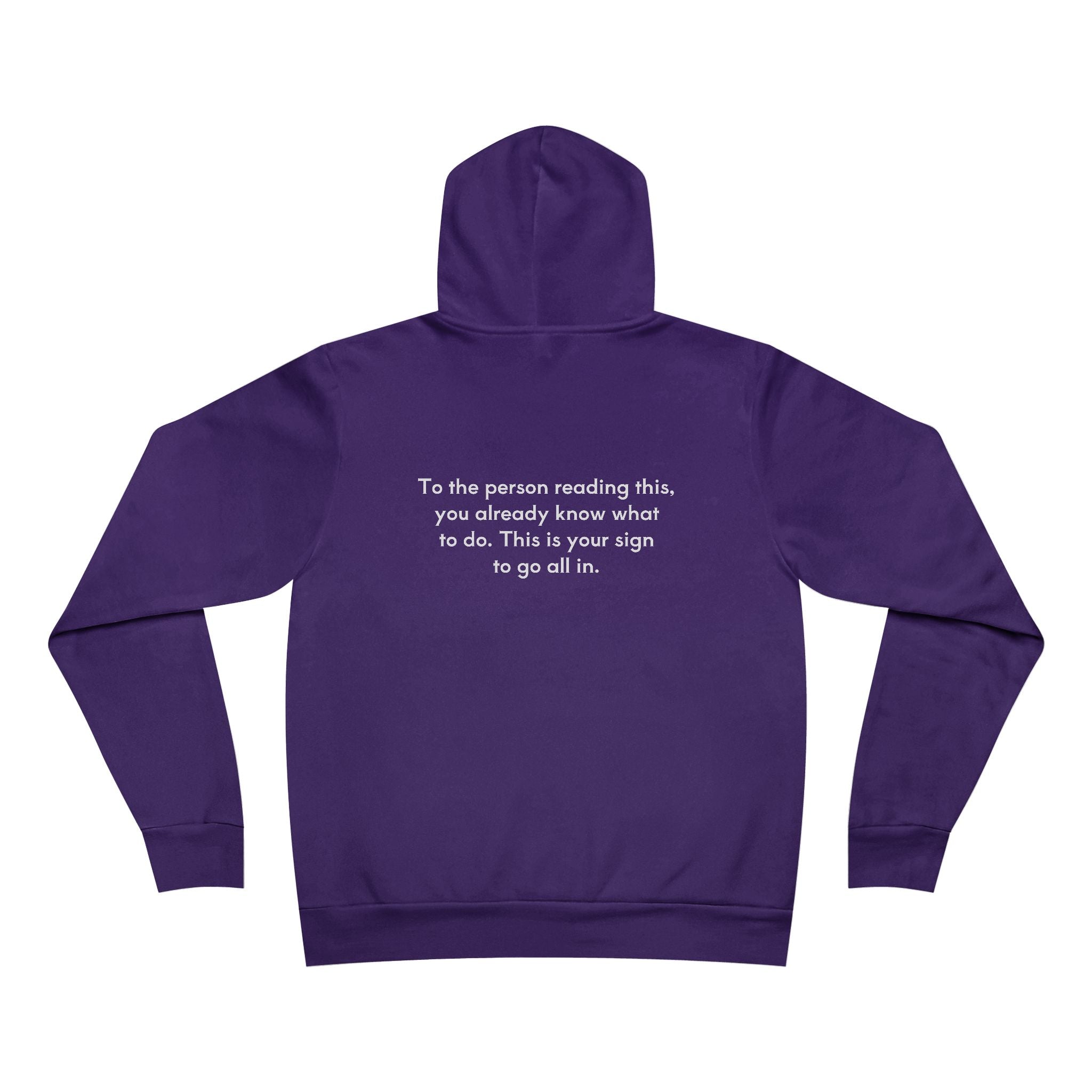 You Can Unisex Fleece Hoodie