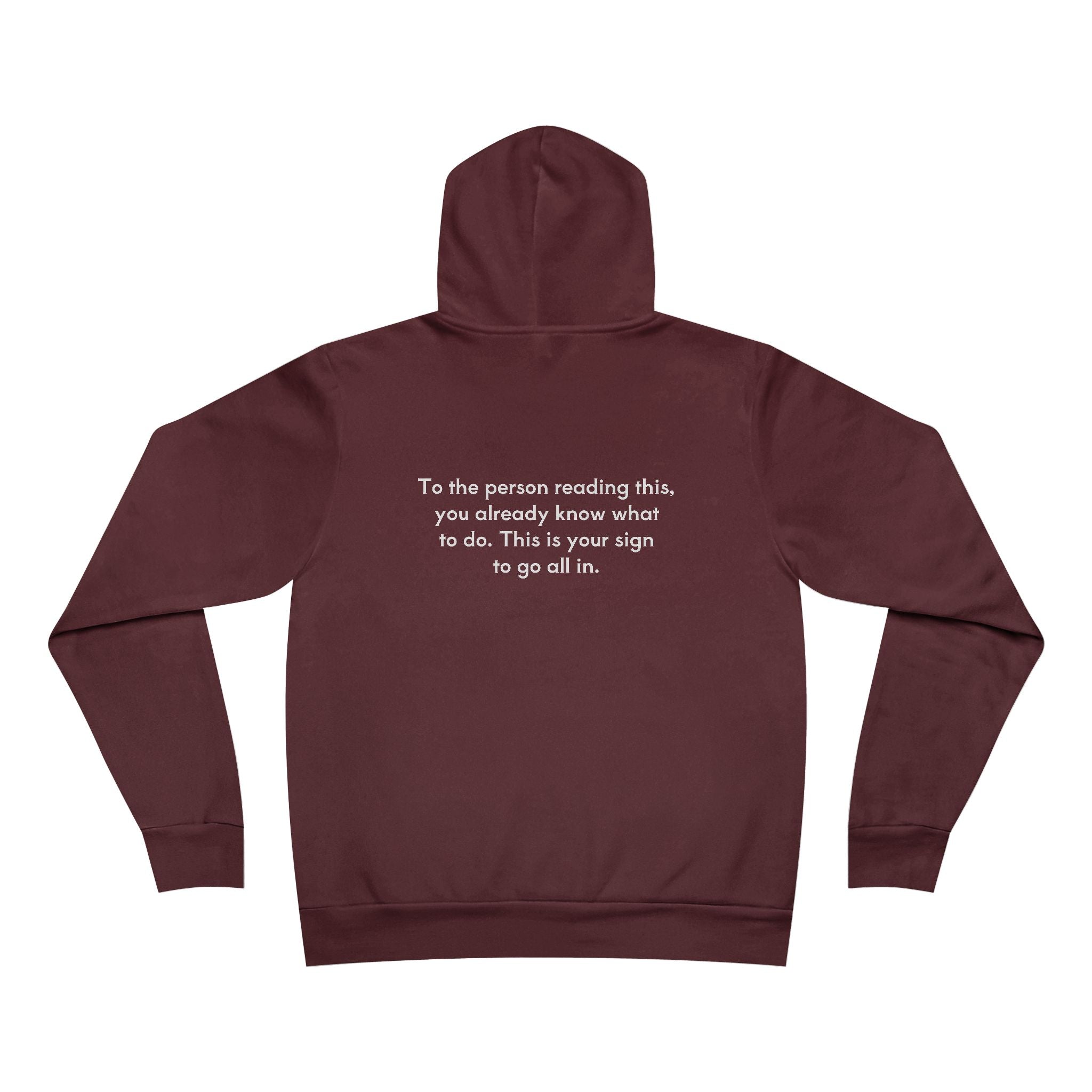 You Can Unisex Fleece Hoodie