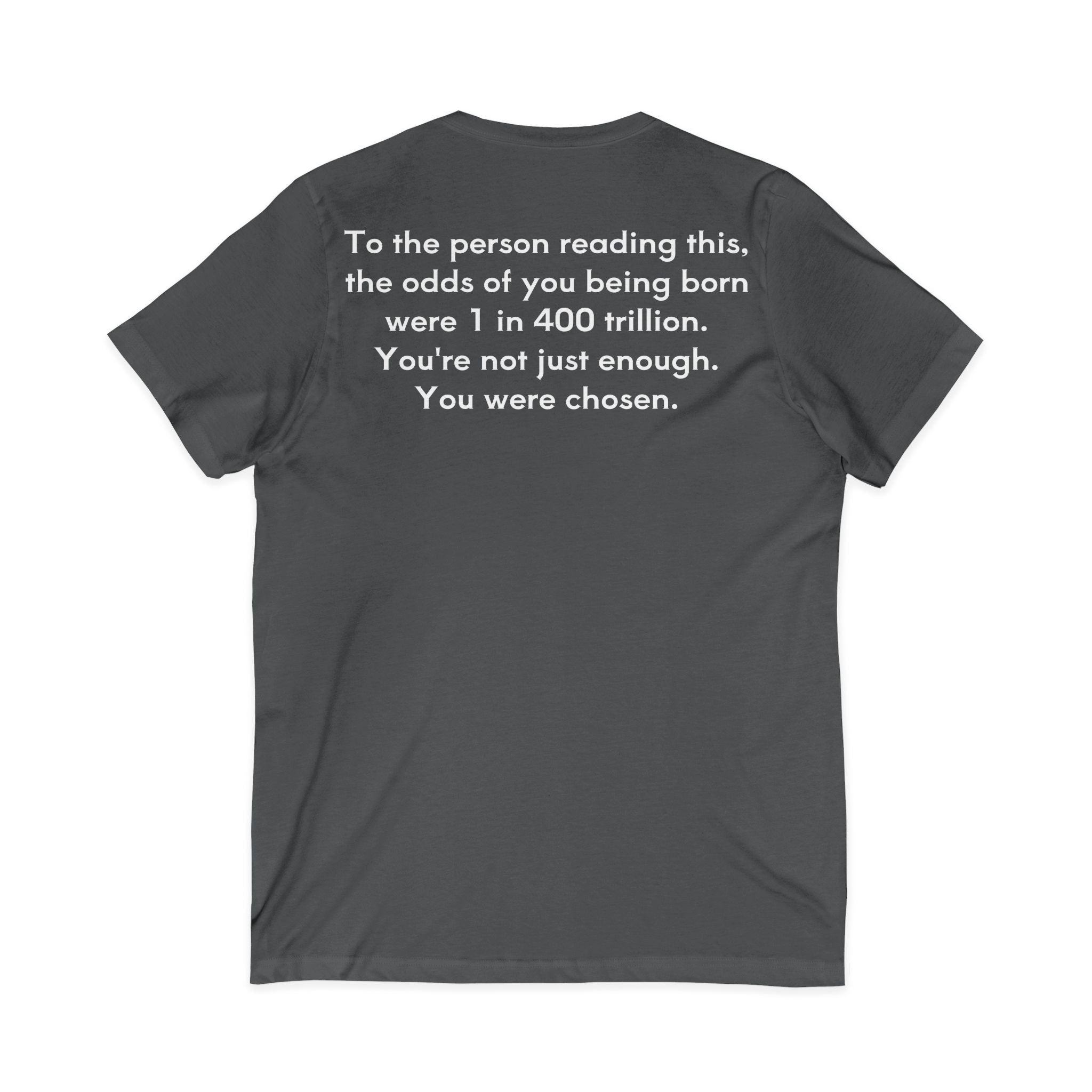 You Are Enough Unisex V-Neck T-Shirt