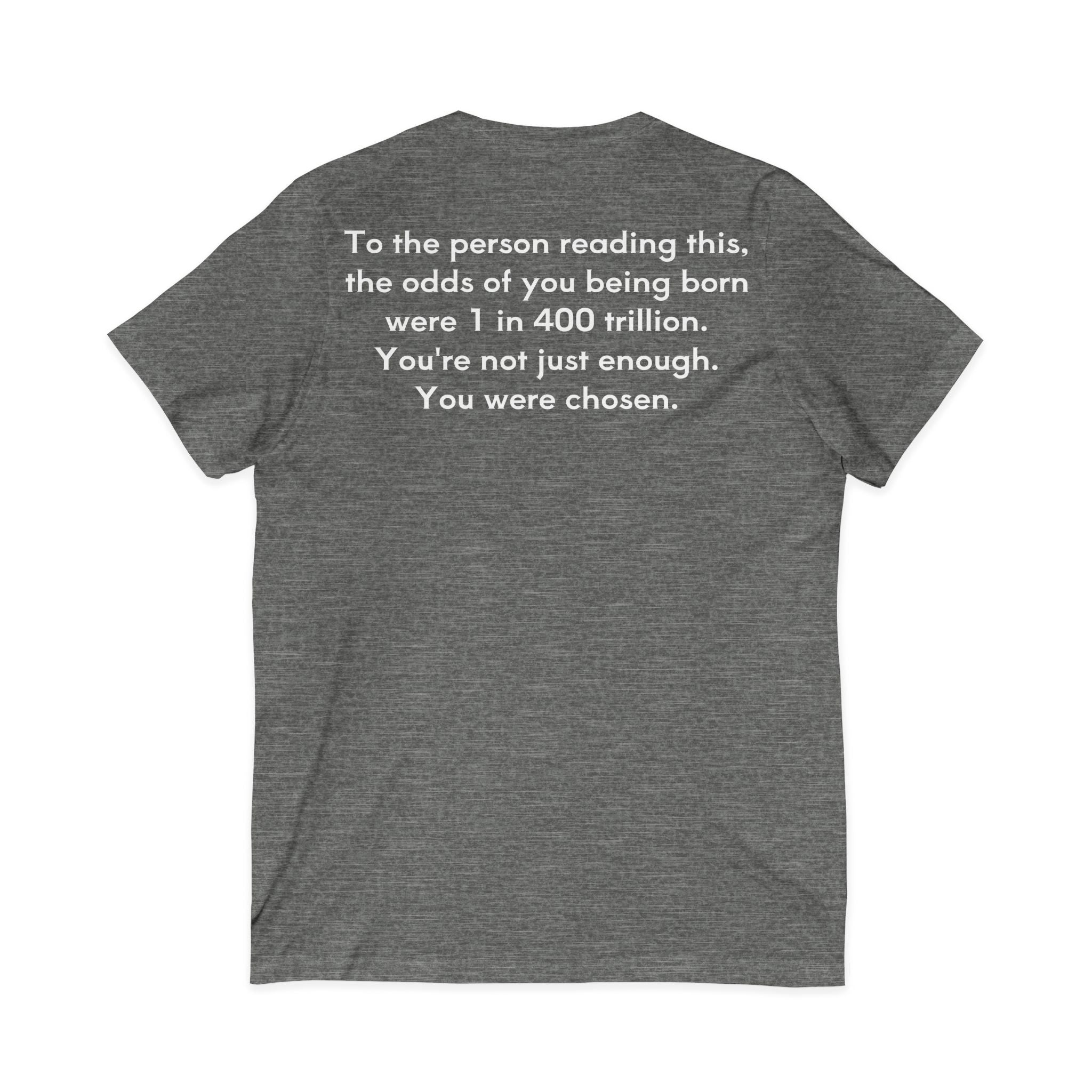 You Are Enough Unisex V-Neck T-Shirt
