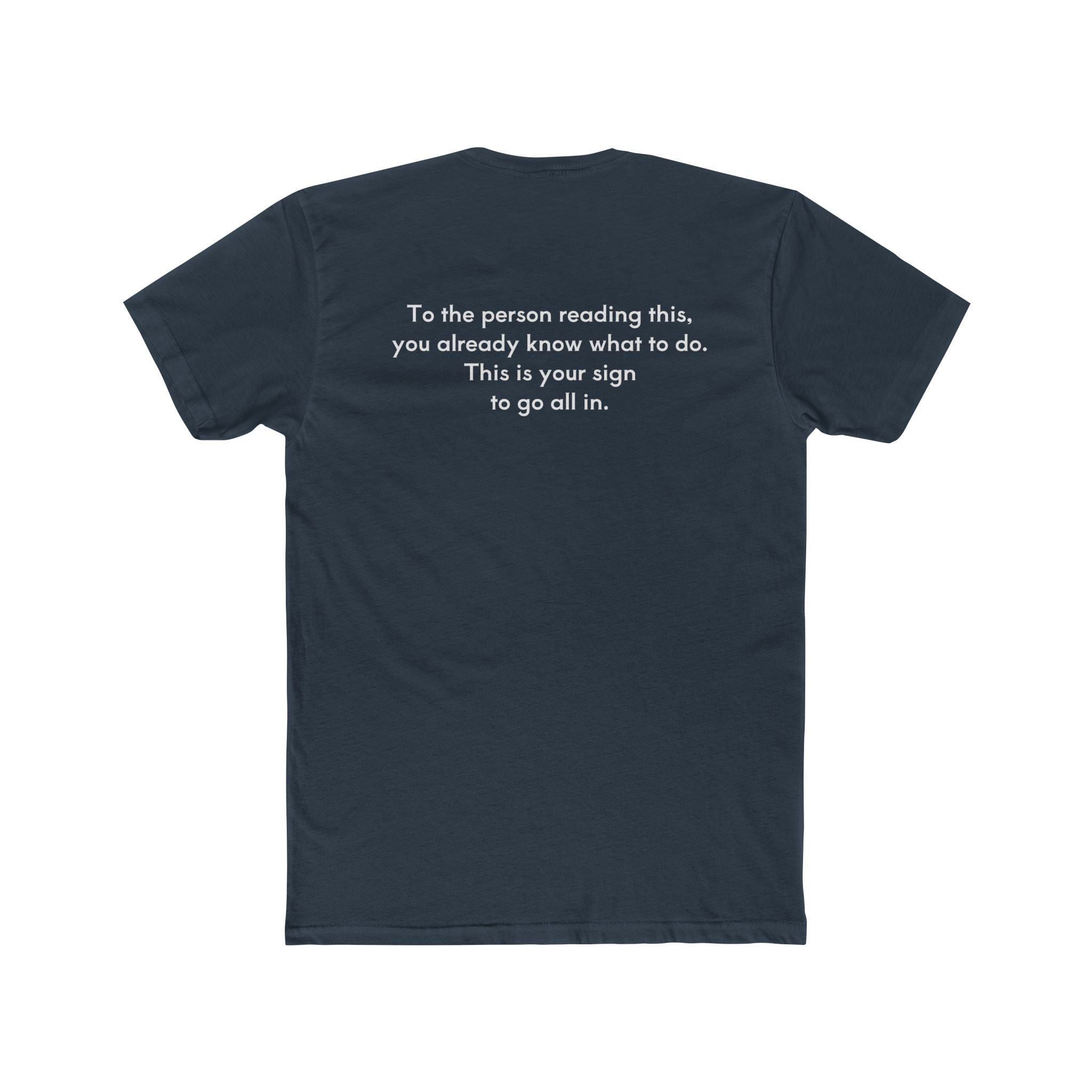 You Can Unisex Cotton Crew T-Shirt