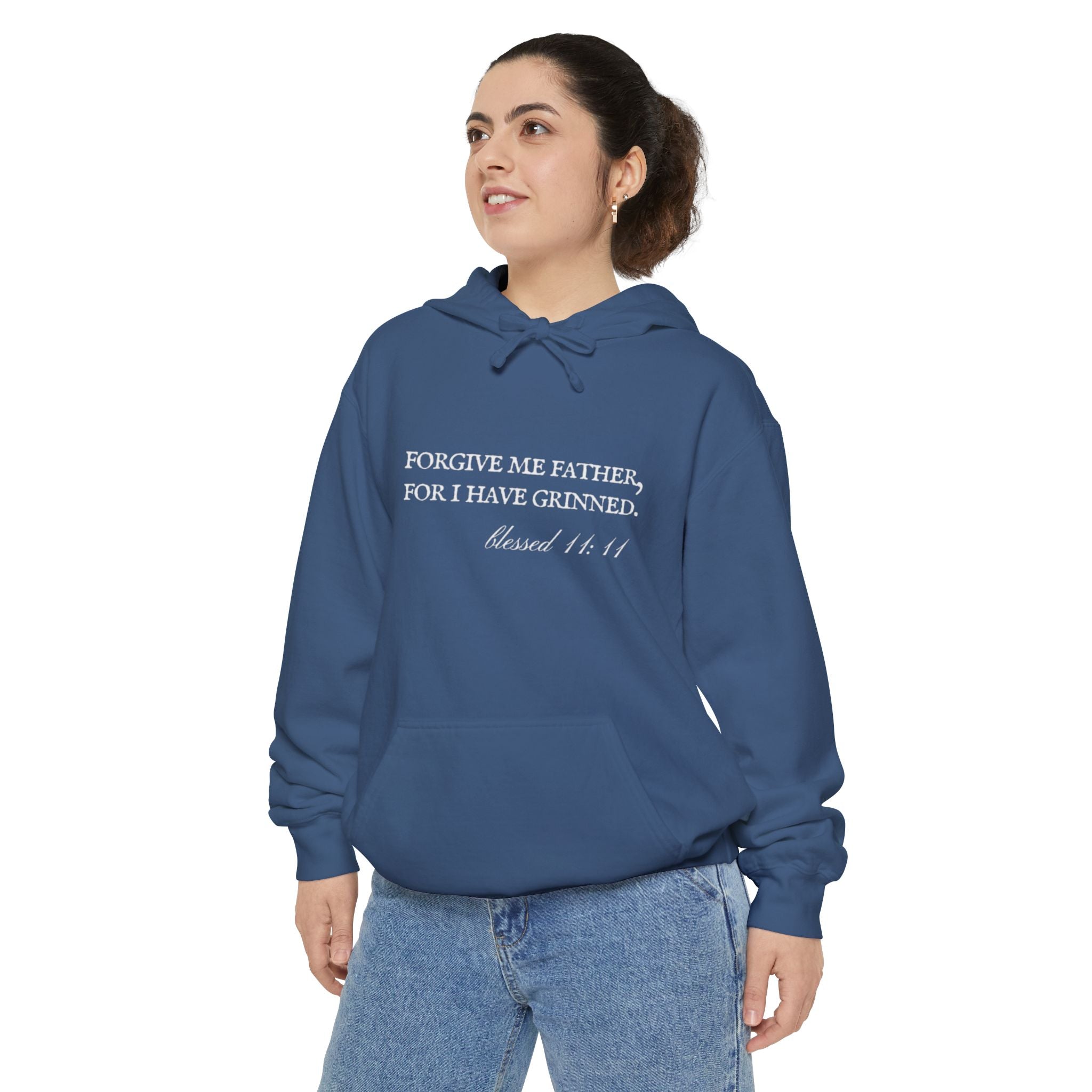 Forgive Me Father, For I Have Grinned Unisex Hoodie