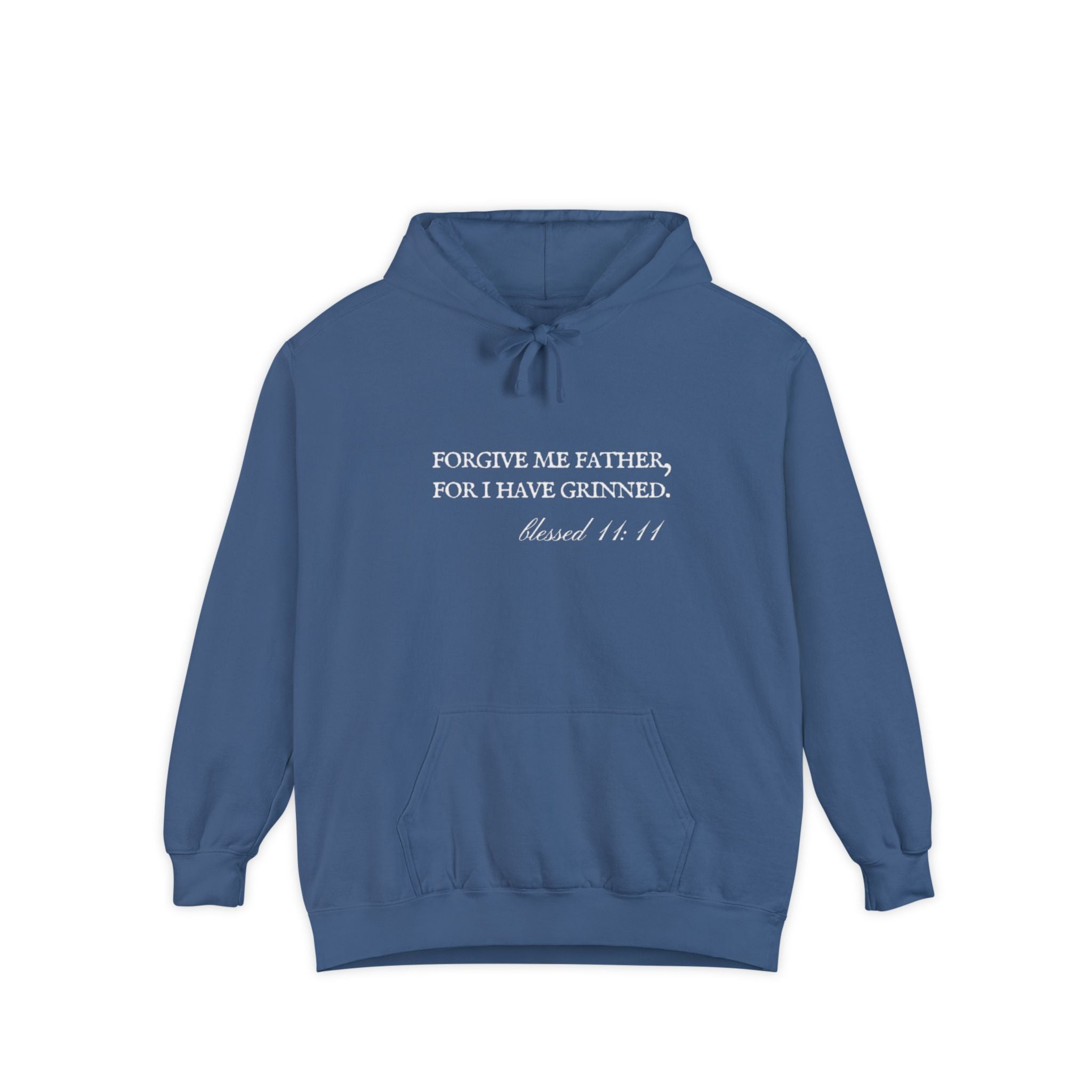 Forgive Me Father, For I Have Grinned Unisex Hoodie