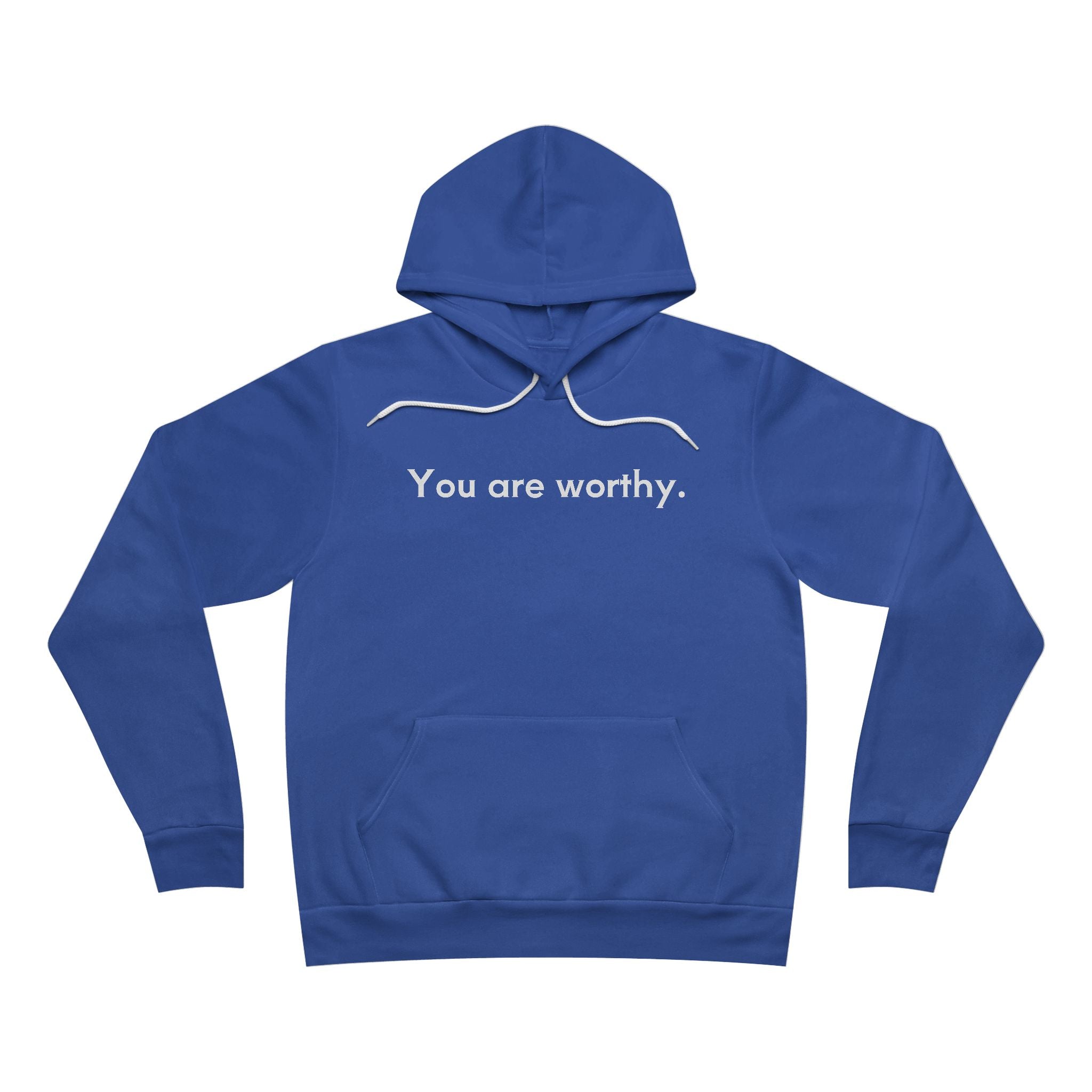 You Are Worthy Unisex Fleece Hoodie