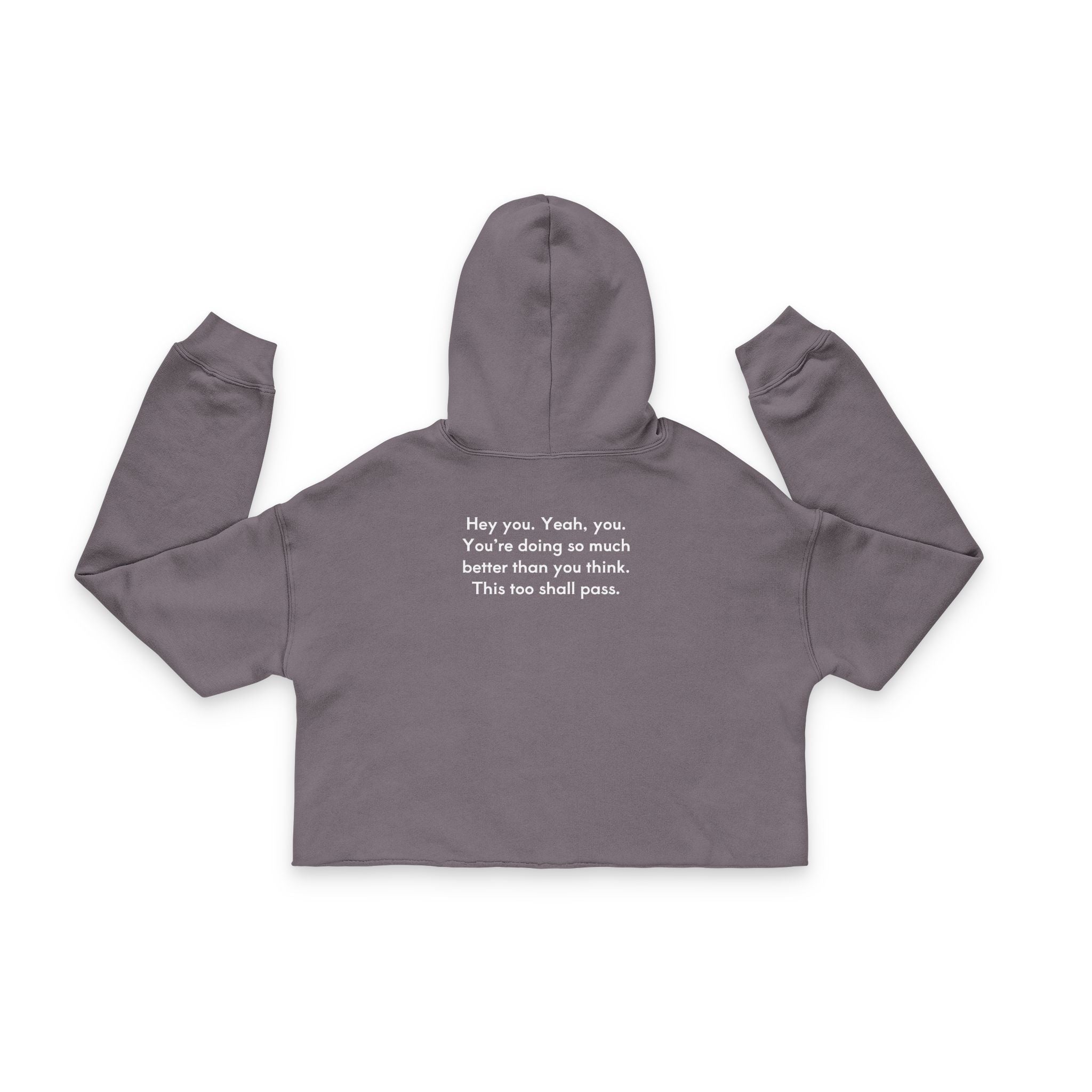 Keep Going Women's Cropped Hoodie
