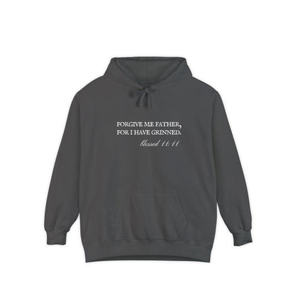 Forgive Me Father, For I Have Grinned Unisex Hoodie