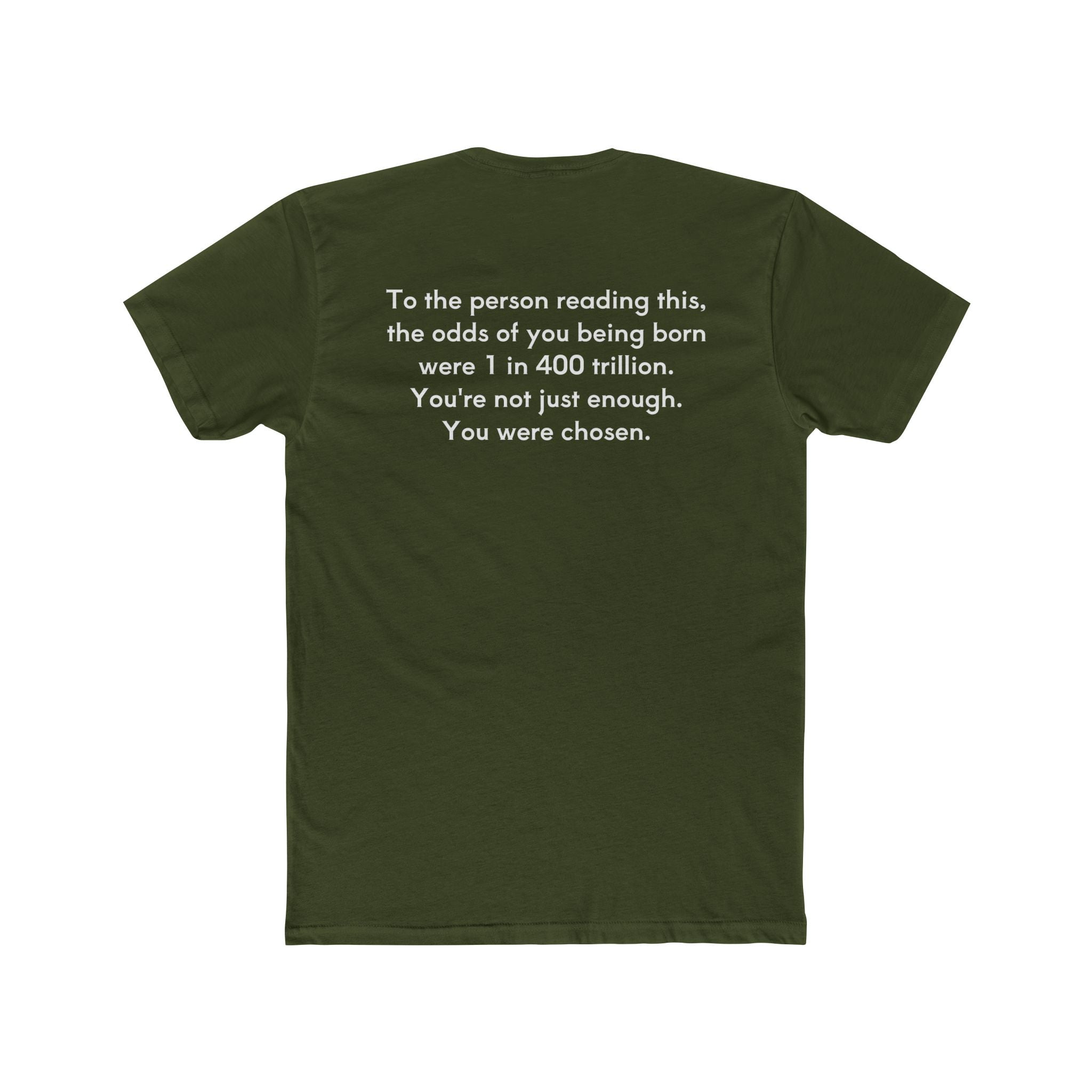 You Are Enough Unisex Cotton Crew T-Shirt