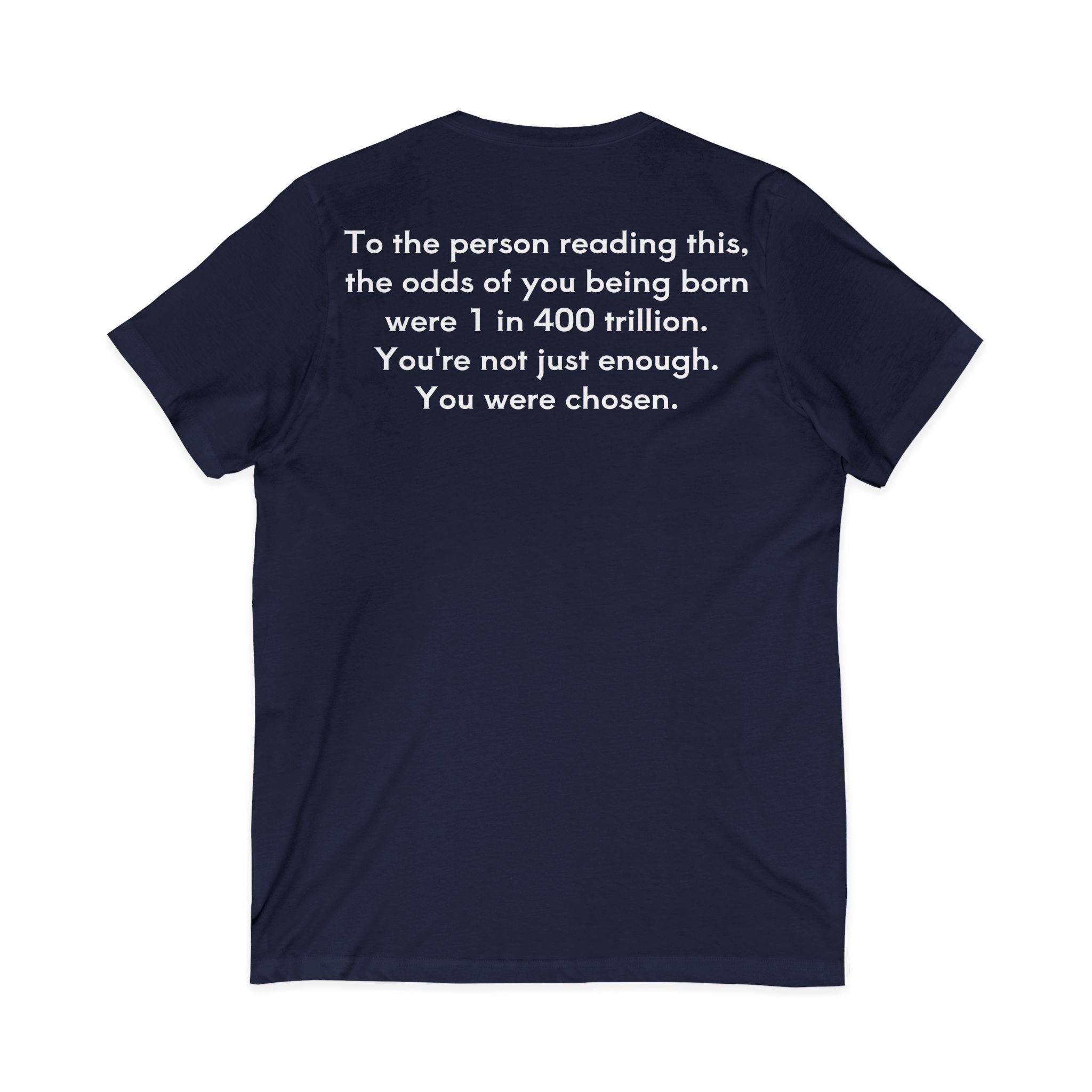You Are Enough Unisex V-Neck T-Shirt