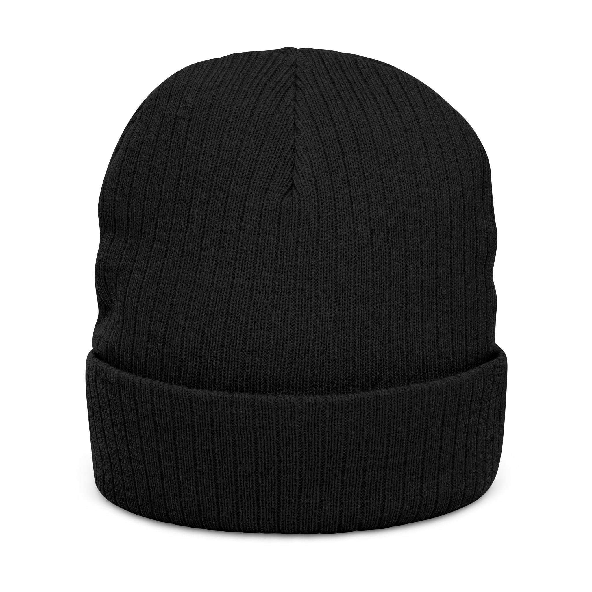 You've Got This Embroidered Ribbed Knit Beanie