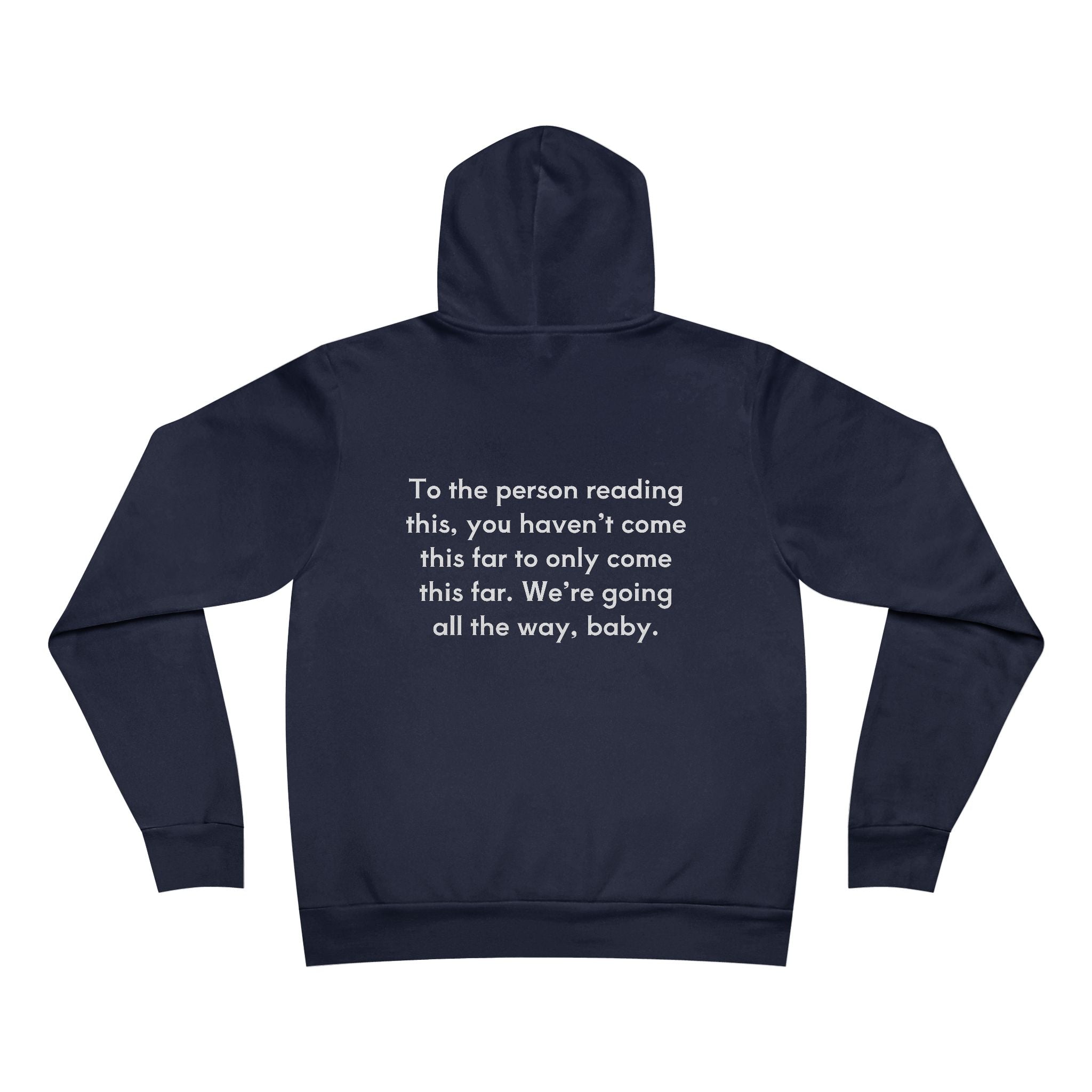 You Are Not Allowed To Quit Unisex Fleece Hoodie