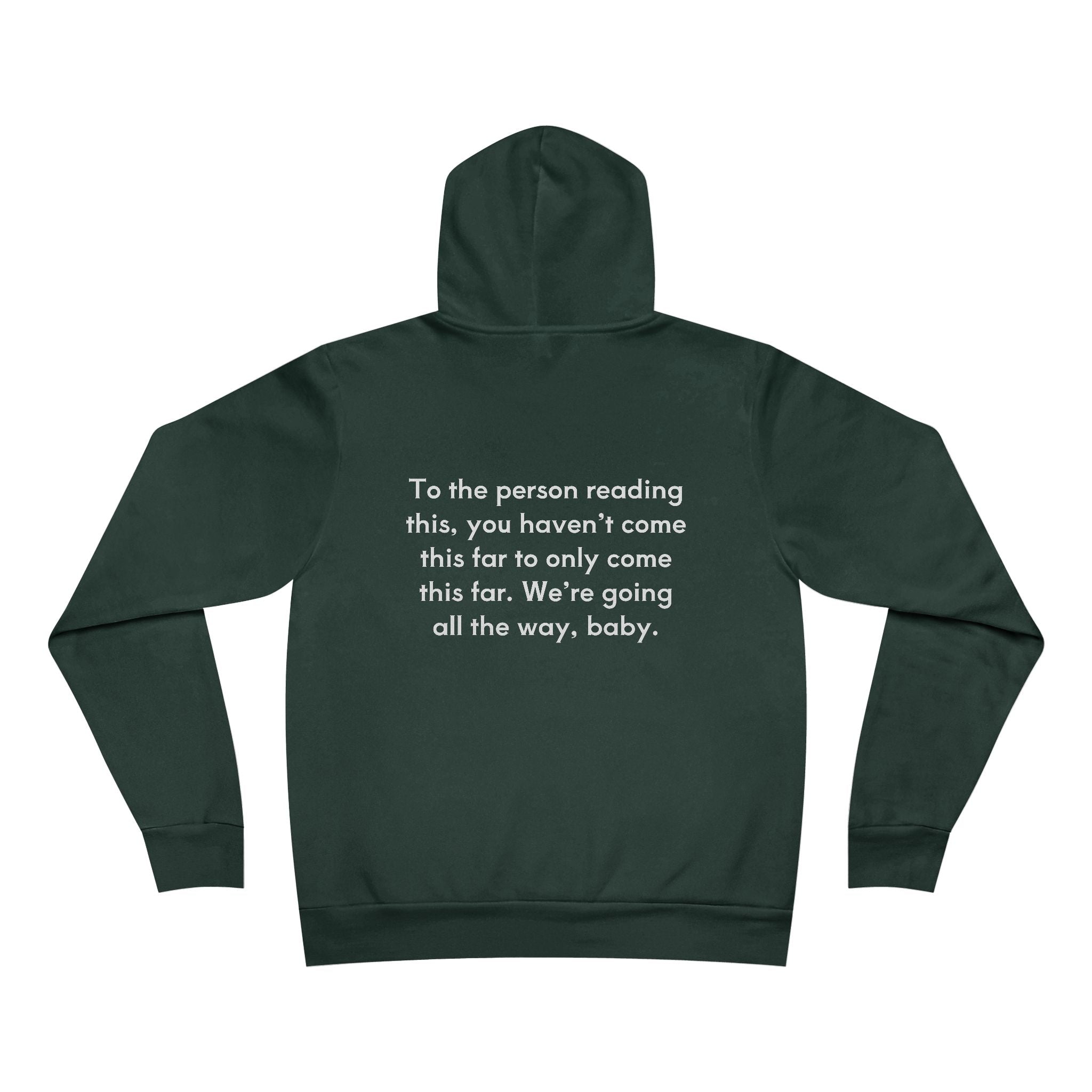 You Are Not Allowed To Quit Unisex Fleece Hoodie