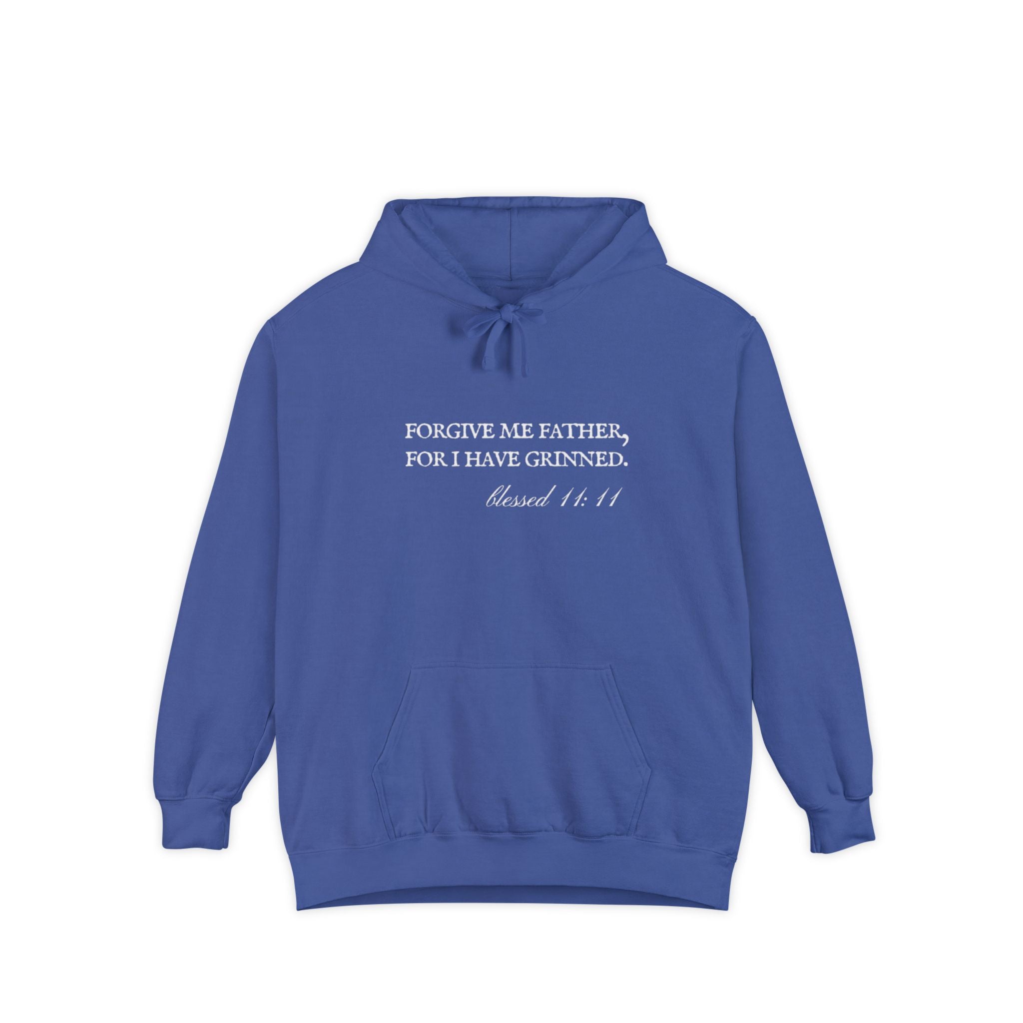 Forgive Me Father, For I Have Grinned Unisex Hoodie
