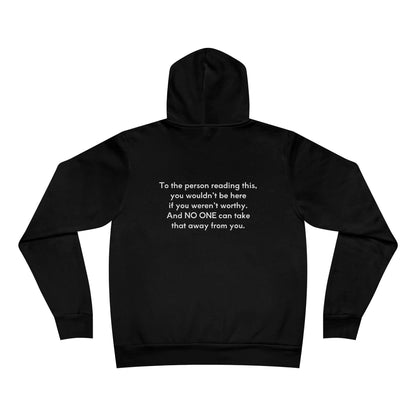 You Are Worthy Unisex Fleece Hoodie