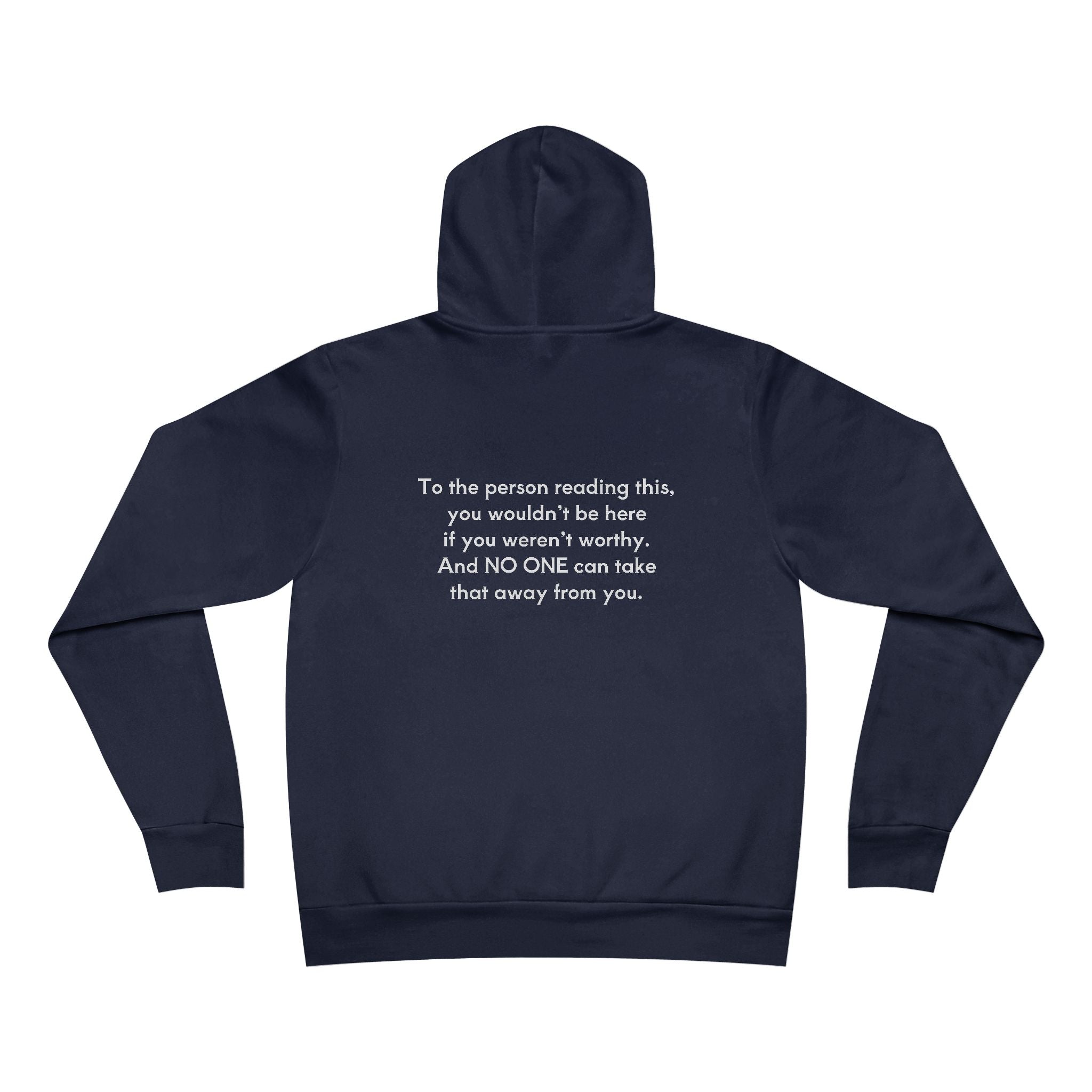 You Are Worthy Unisex Fleece Hoodie