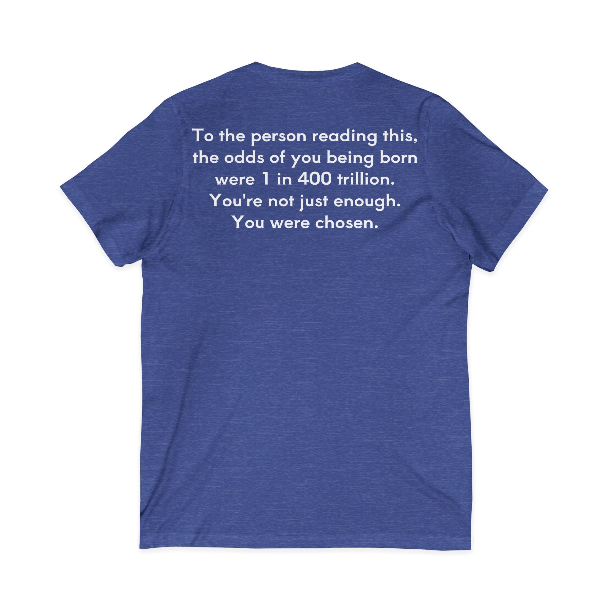 You Are Enough Unisex V-Neck T-Shirt