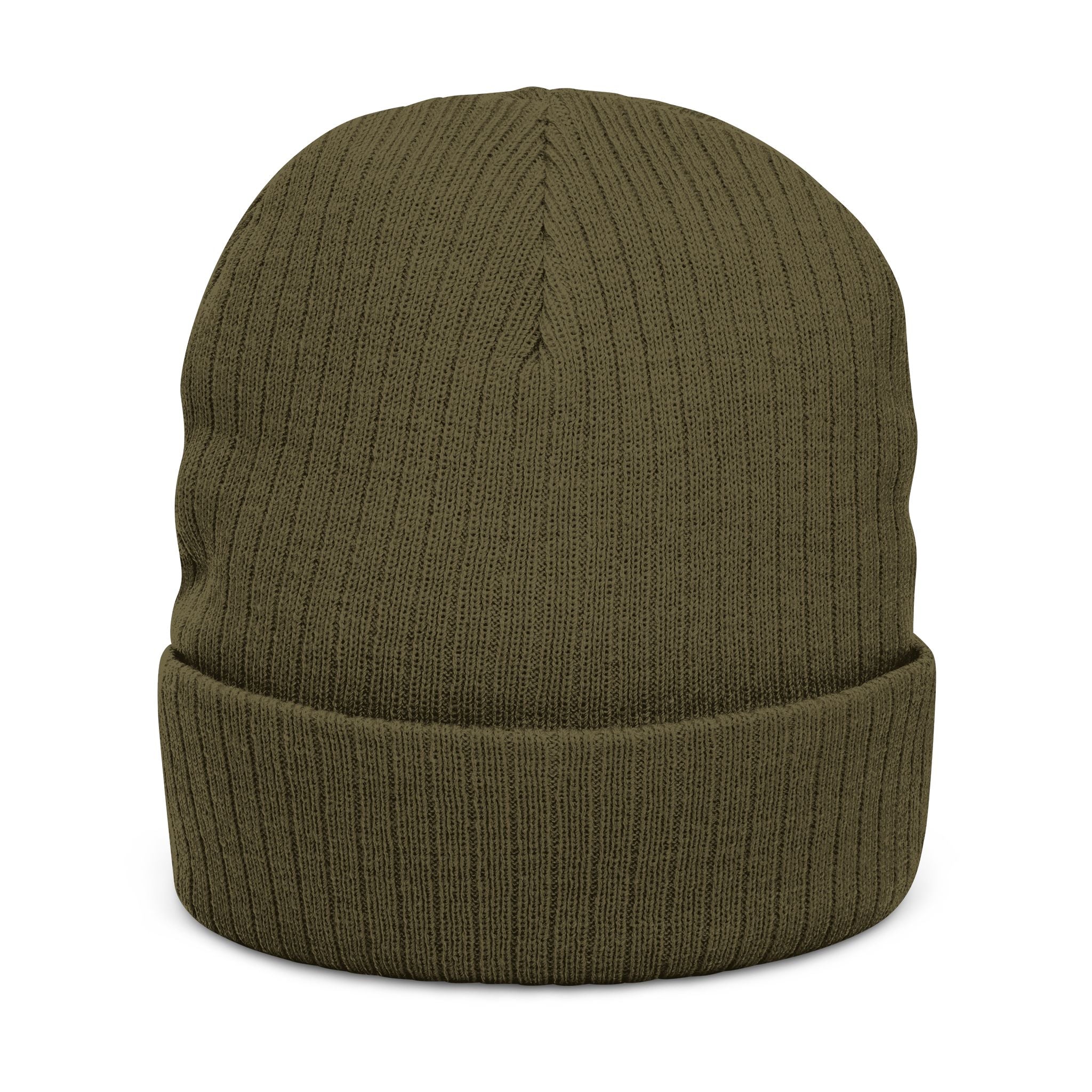 I Am Worthy Embroidered Ribbed Knit Beanie