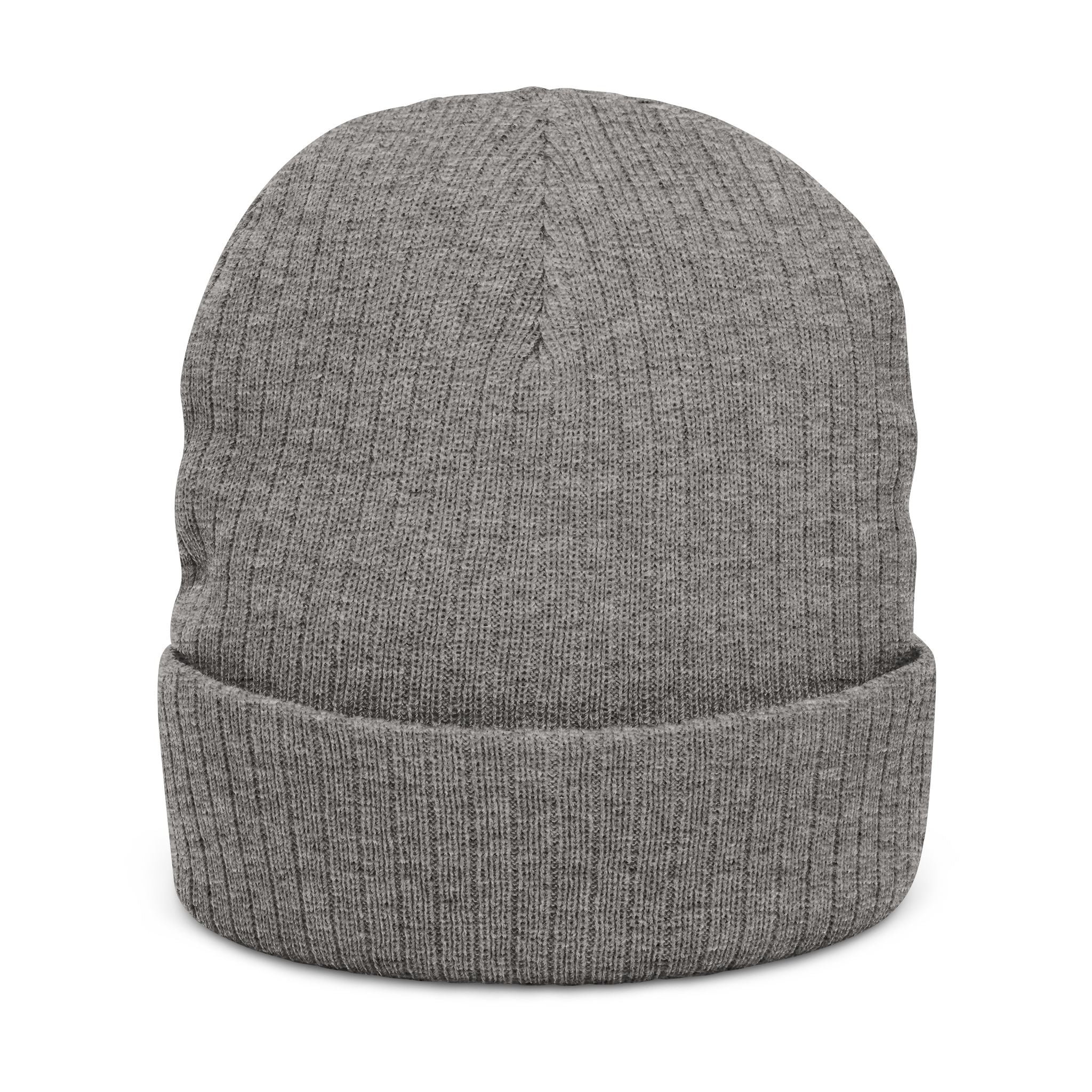 I Am Called Embroidered Ribbed Knit Beanie
