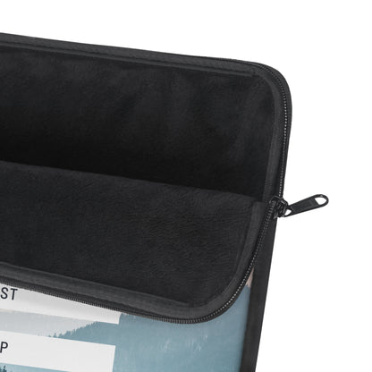 Every Journey Needs A First Step Laptop Sleeve