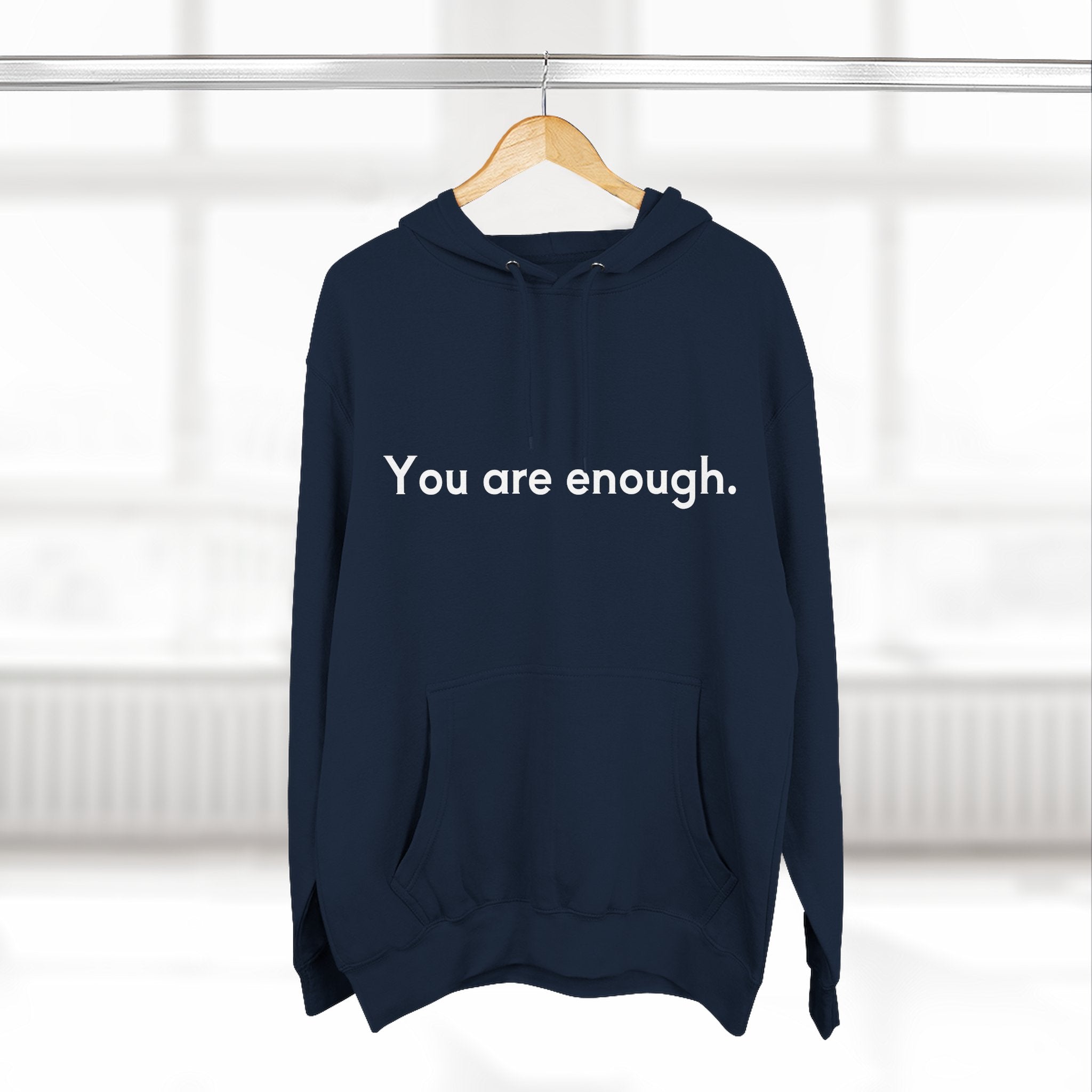 You Are Enough Unisex Fleece Hoodie