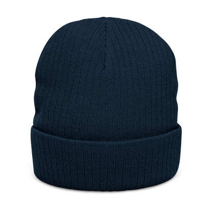 I Am Called Embroidered Ribbed Knit Beanie
