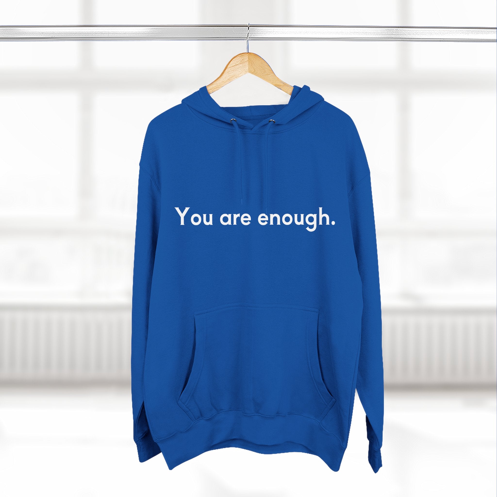 You Are Enough Unisex Fleece Hoodie