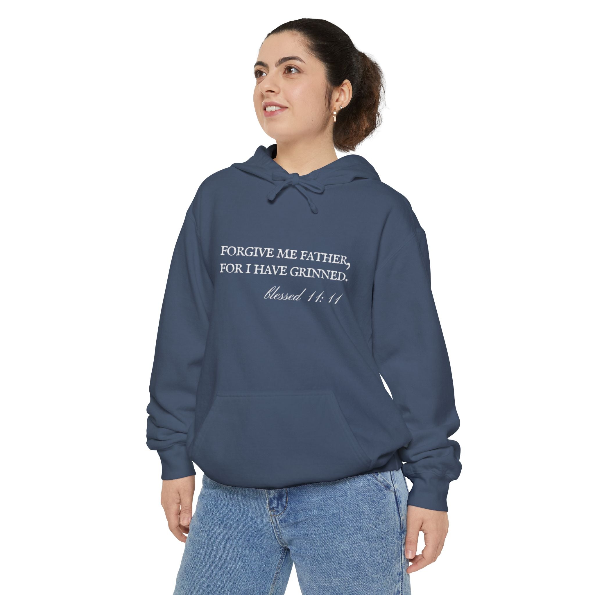Forgive Me Father, For I Have Grinned Unisex Hoodie