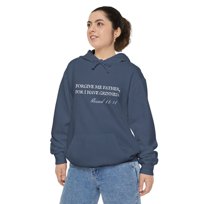Forgive Me Father, For I Have Grinned Unisex Hoodie