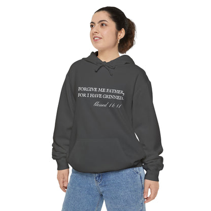 Forgive Me Father, For I Have Grinned Unisex Hoodie