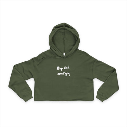 Big Dick Energy Women's Cropped Hoodie