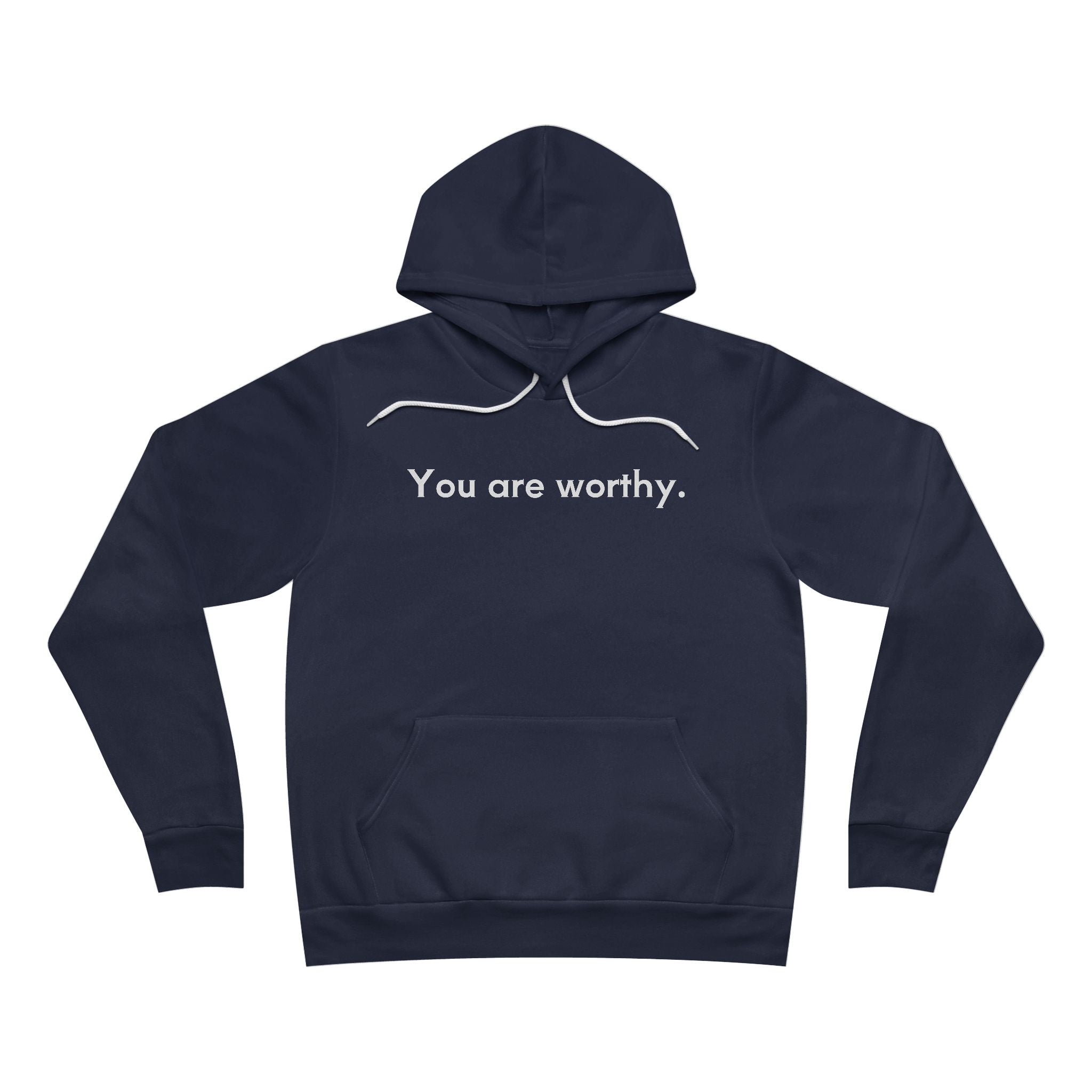 You Are Worthy Unisex Fleece Hoodie