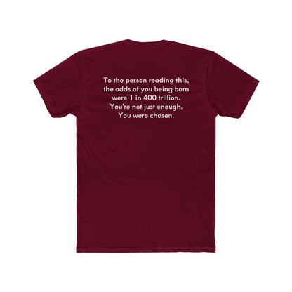 You Are Enough Unisex Cotton Crew T-Shirt