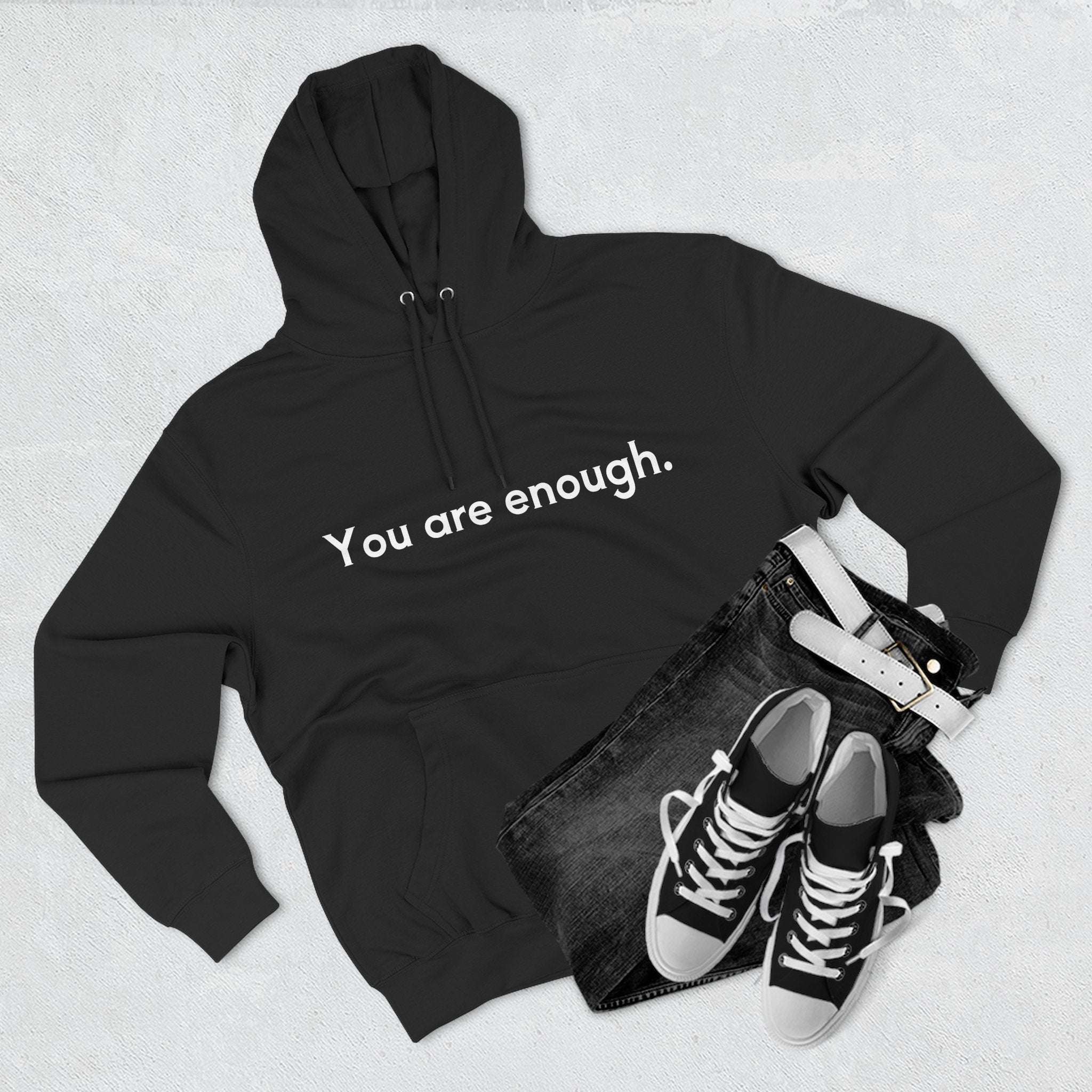 You Are Enough Unisex Fleece Hoodie