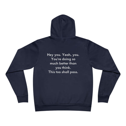Keep Going Unisex Fleece Hoodie