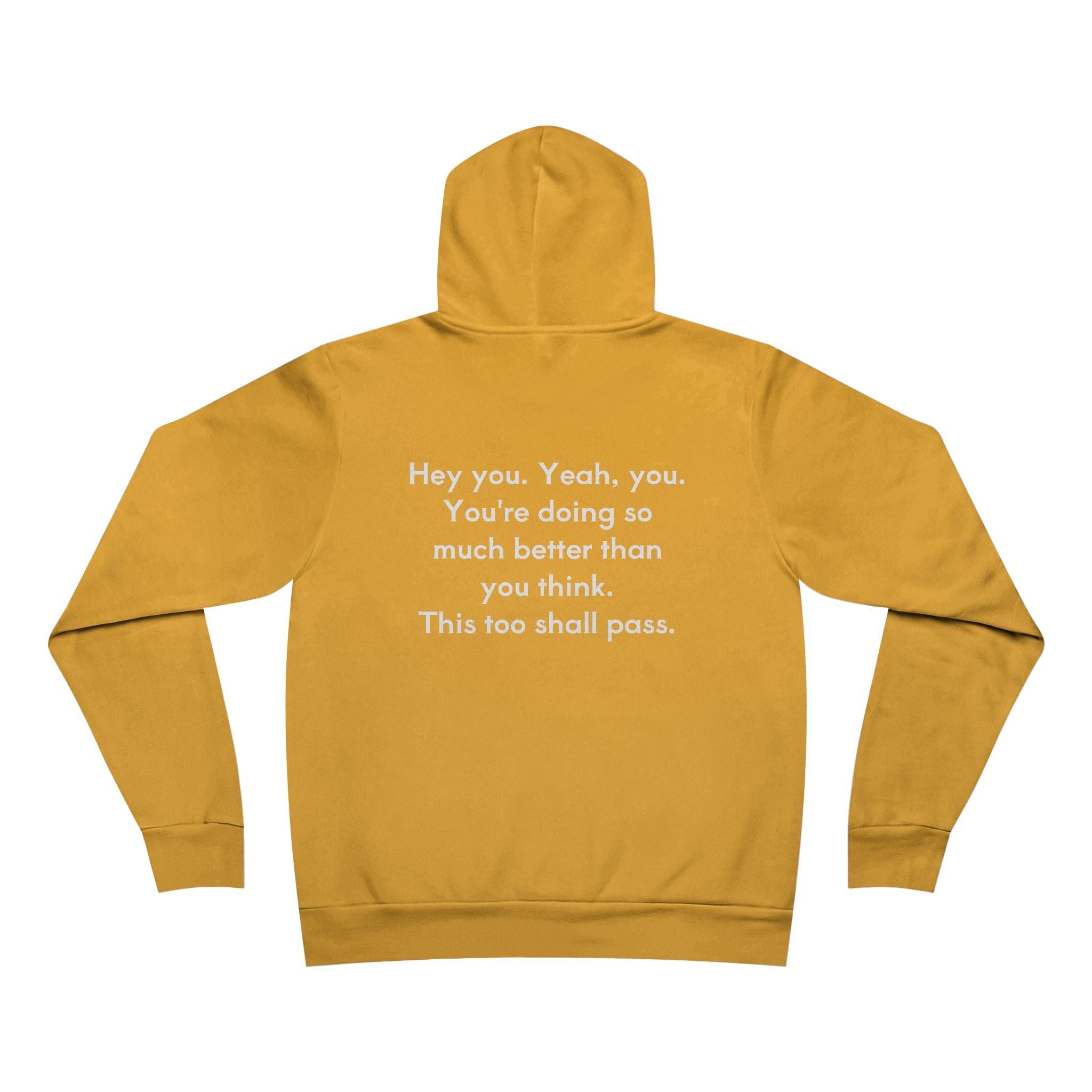 Keep Going Unisex Fleece Hoodie