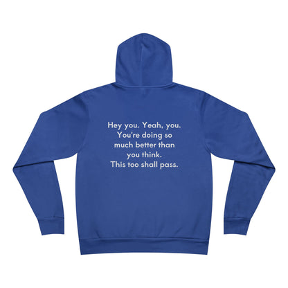 Keep Going Unisex Fleece Hoodie