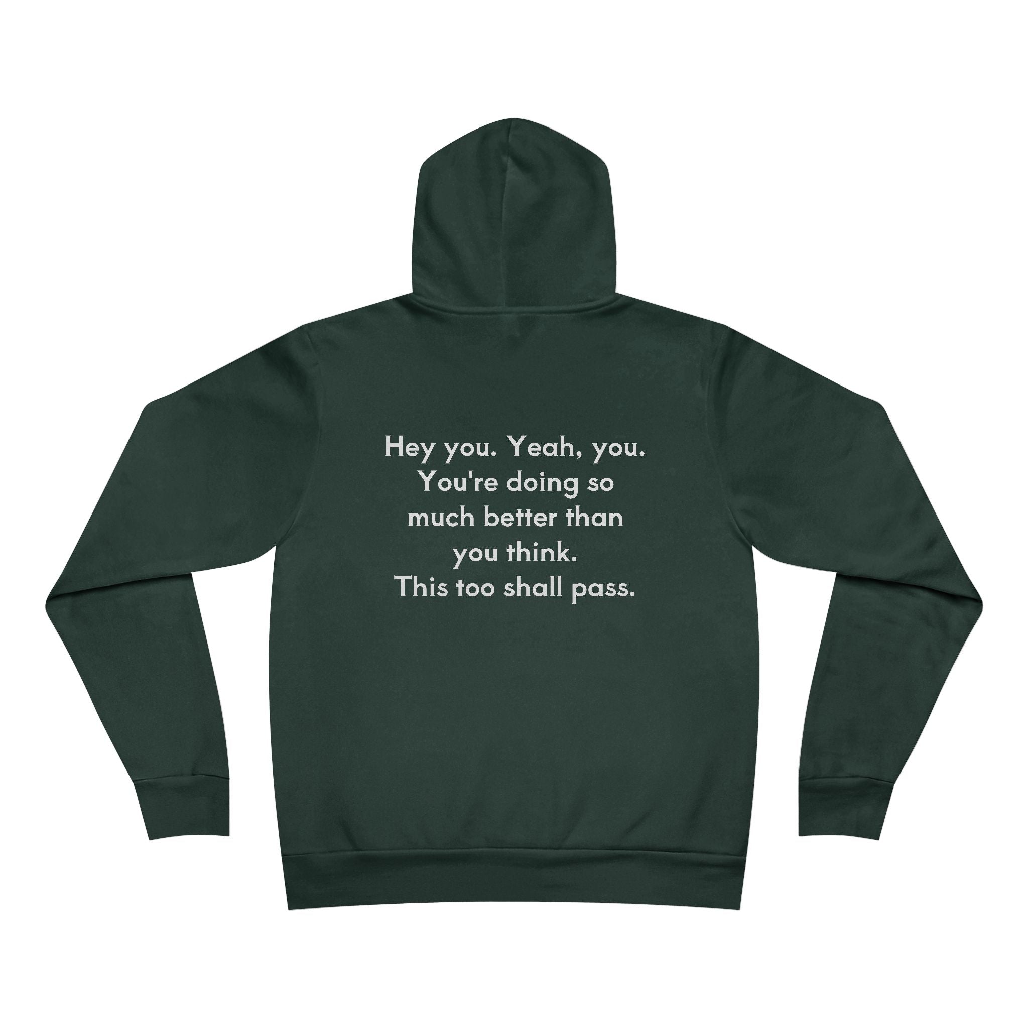 Keep Going Unisex Fleece Hoodie