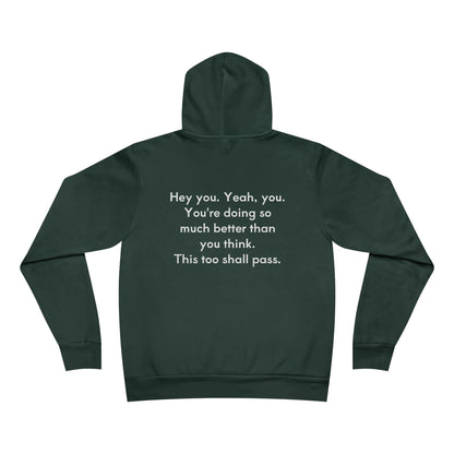 Keep Going Unisex Fleece Hoodie