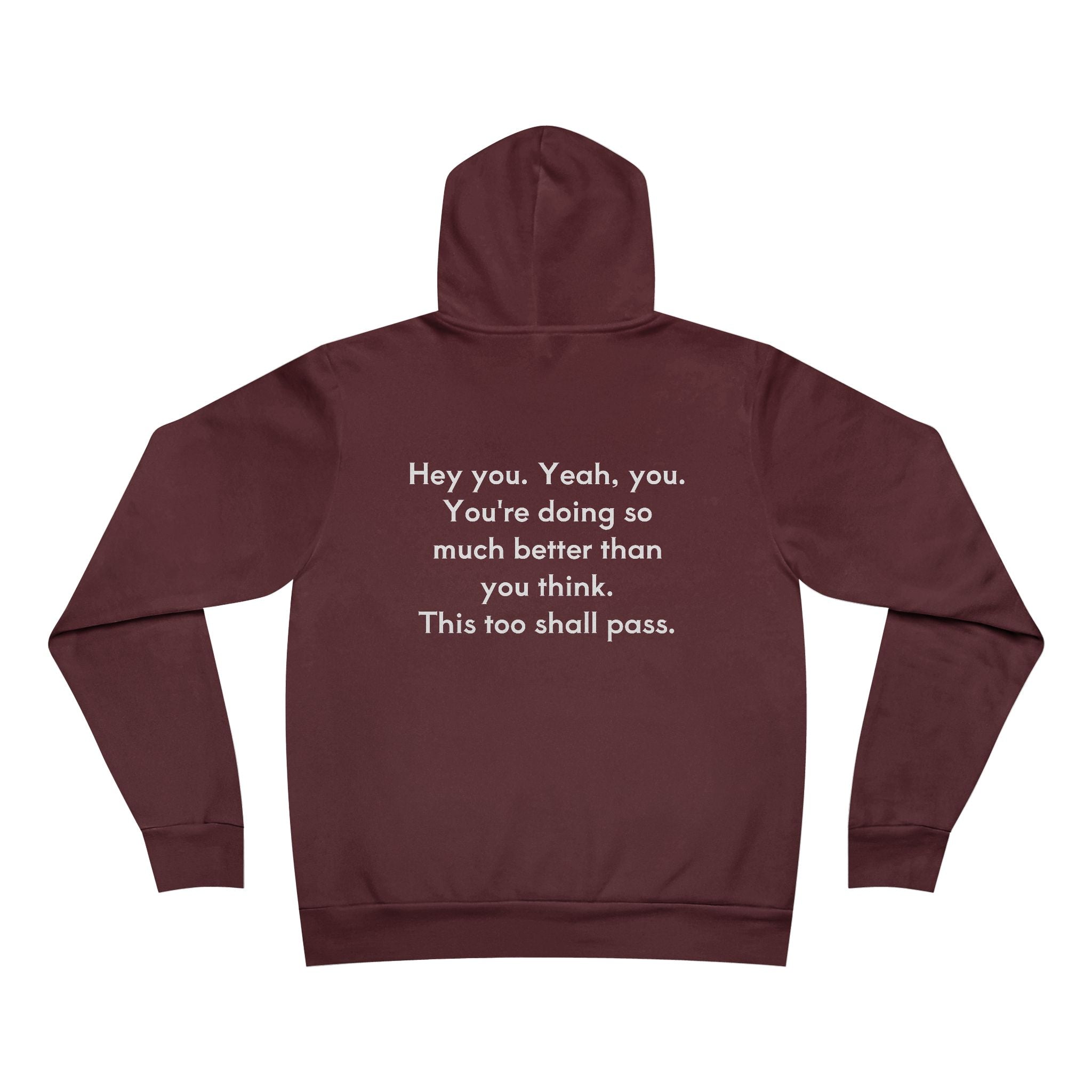 Keep Going Unisex Fleece Hoodie