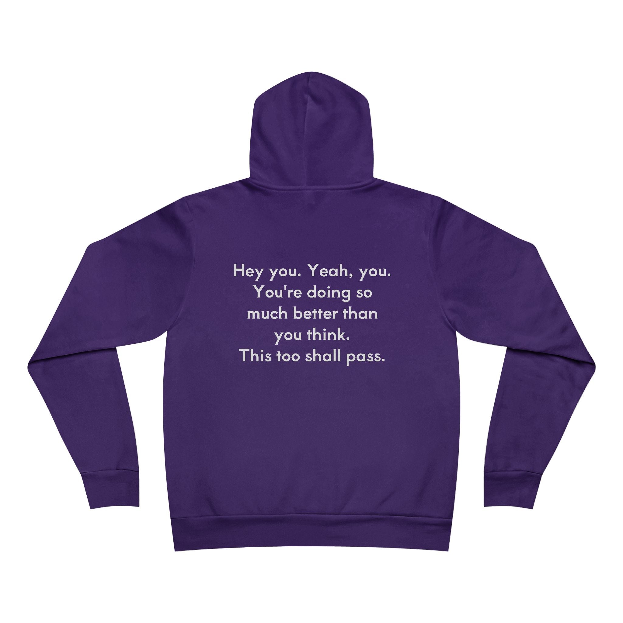 Keep Going Unisex Fleece Hoodie
