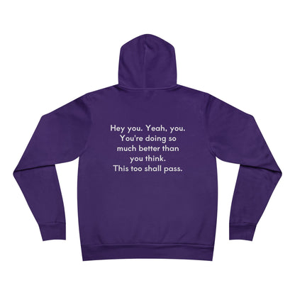 Keep Going Unisex Fleece Hoodie