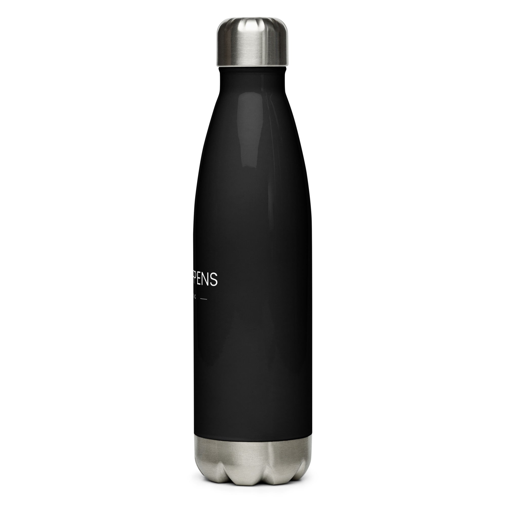 Sip Happens, Keep Going Stainless Steel Water Bottle