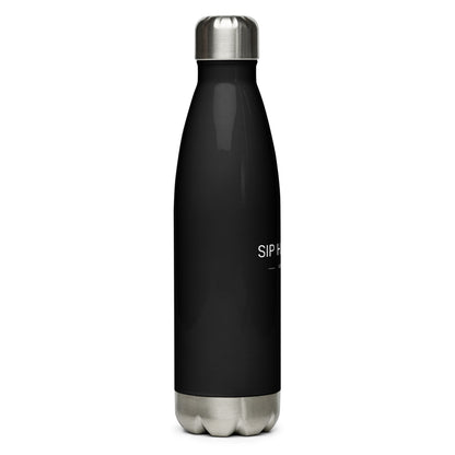 Sip Happens, Keep Going Stainless Steel Water Bottle